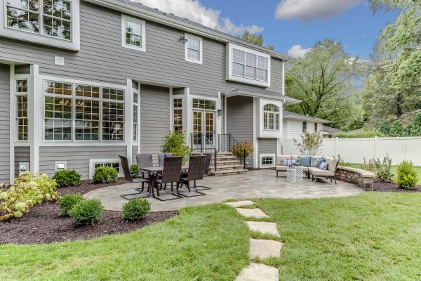 Concrete Patio Landscaping in Bainbridge Island