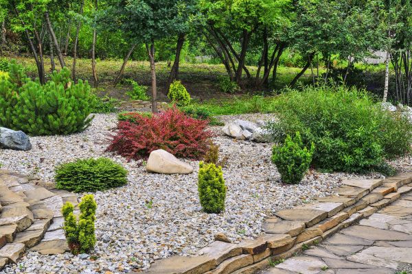 Rock Landscaping in Bainbridge Island