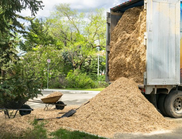 Wood Chips Delivery in Bainbridge Island