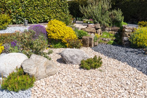 Decorative Gravel Installation in Bainbridge Island