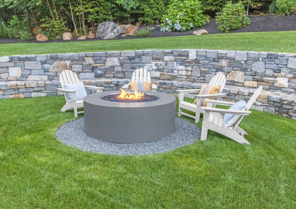 Fire Pit Landscaping in Bainbridge Island
