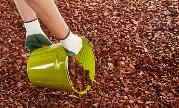 Wood Chip Landscaping in Bainbridge Island